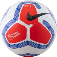 Мяч футбольный Nike Pitch PL (бело-синий), фото 1