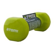 Гантель виниловая Atemi, чугун, 1,5 кг, фото 1