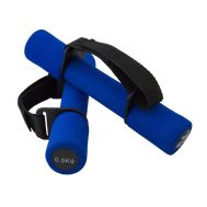 Гантели неопреновые Atemi, AD041, 0,5 кг, NBR, 2 шт, фото 1