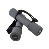 Гантели неопреновые Atemi, 1 кг, 2 шт, фото 1