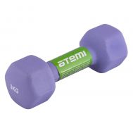 Гантель неопреновая Atemi, AD013, 3 кг, фото 1