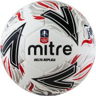 Мяч футбольный Mitre Delta Replica (Красно-оранжевый), фото 1