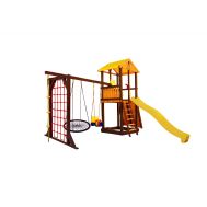 Игровой комплекс Perfetto sport «Pitigliano-11» + качели «Паутина», фото 1