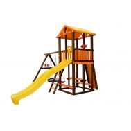 Игровой комплекс Perfetto sport «Bari-4» + качели &quot;Паутина&quot;, фото 1