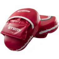 Лапы тренировочные вогнутые Atemi цвет красный размер L (28х21х8см), LTB-16502, фото 1