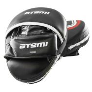 Лапы тренировочные вогнутые Atemi цвет черный размер L (28х21х8см), LTB-16502, фото 1