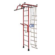 ДСК &quot;Крепыш плюс&quot; Т с навесным турником бордовый, фото 1