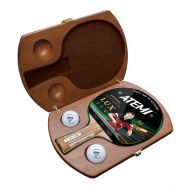 Набор для настольного тенниса Atemi LUX (1 ракетка+кейс+2 мяча***), фото 1