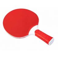 Ракетка для настольного тенниса Atemi (пластик), красн/бел, ATR-10, фото 1
