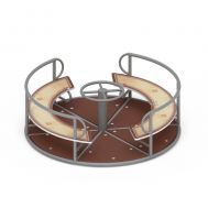 Карусель с рулем (Замок) ИО 30.01.04-П.01