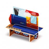 Скамейка ПАРОВОЗИК для детской площадки МФ 41.03.06