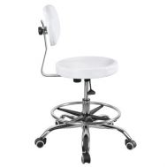 Стул мастера со спинкой и кольцом ХРОМ Heliox ch4, фото 1