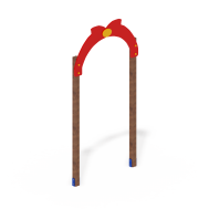 Ограждение для детской площадки АРКА БАБОЧКА