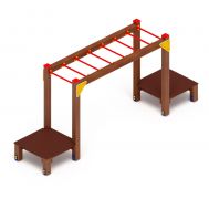 Спортивная серия детской площадки для младшего возраста СК 1.01.13, фото 1