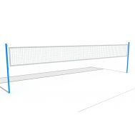 Волейбольные стойки (без сетки) комплект СО 2.78.01