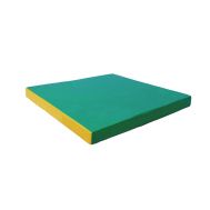 Мат № 9 (100 х 150 х 10) зелёно/жёлтый