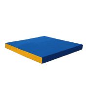 Мат № 9 (100 х 150 х 10) сине/жёлтый