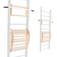 Детский спортивный комплекс Карусель тренажер для осанки №2 (гребёнка + турник) Светлый, фото 1