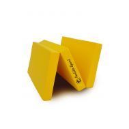 Мат № 4 (100 х 150 х 10) складной PERFETTO SPORT жёлтый