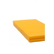 Мат № 16 (135 х 123 х 4) складной PERFETTO SPORT жёлтый