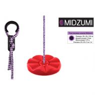 Пластиковые качели-диск Лиана Midzumi (красный)