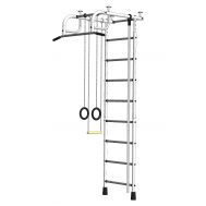 Детский спортивный комплекс Пионер 1М бело/серый