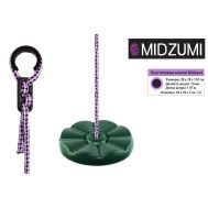 Пластиковые качели-диск Лиана Midzumi (зеленый)
