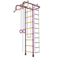 Детский спортивный комплекс Пионер М пурпурно/жёлтый