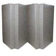 Мат №7 (200 х 100 х 10) Midzumi складной винилискожа (серый)