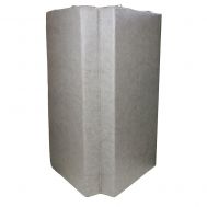 Мат №4 (100 х 100 х 10) Midzumi складной винилискожа (серый)