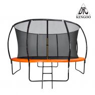 Батут DFC Trampoline Kengoo II 12ft с лестницей