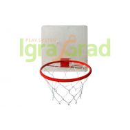 Кольцо баскетбольное со щитом и сеткой IgraGrad