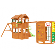 Детская площадка IgraGrad Клубный домик 2 с WorkOut Luxe