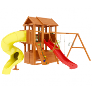 Детская площадка IgraGrad Клубный домик 3 с трубой