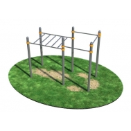 Рукоход с тремя турниками СВС-45