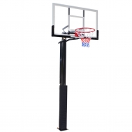 Баскетбольная стационарная стойка DFC ING50A 127x80cm акрил (три короба), фото 1