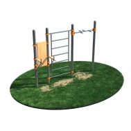 Вертикальный пресс, шведская стенка и турник "молот" СВС-60