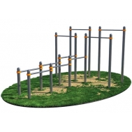 Комплекс турники-брусья СВС-14