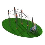 Спортивный комплекс, адаптированный для  инвалидов-колясочников  СВС-124