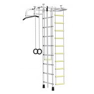 Детский спортивный комплекс Пионер АМ бело/серый, фото 1