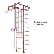 Детский спортивный комплекс Пионер АМ пурпурно/жёлтый, фото 1