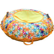 Тюбинг МОЗАЙКА желтый (95 см)