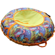 Тюбинг ТРОПИК желтый (110 см)