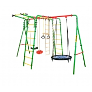 Спортивно-игровой комплекс Kampfer Wunder (Гнездо большое синее (красная лиана))