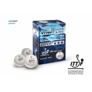 Мячи для н/тенниса EXPERT 3*, 6 мячей в упаковке START LINE