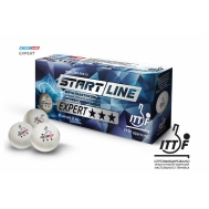 Мячи для н/тенниса EXPERT 3*, 10 мячей в упаковке START LINE