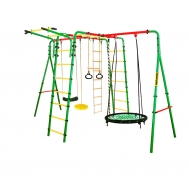 Спортивно-игровой комплекс Kampfer Wunder (Гнездо большое зеленое (желтая лиана))