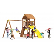 Детский деревянный игровой комплекс ПАРИЖ