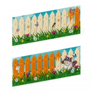 Ограждение для детской площадки СЧАСТЛИВОЕ ДЕТСТВО