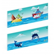 Ограждение для детской площадки МОРСКОЕ